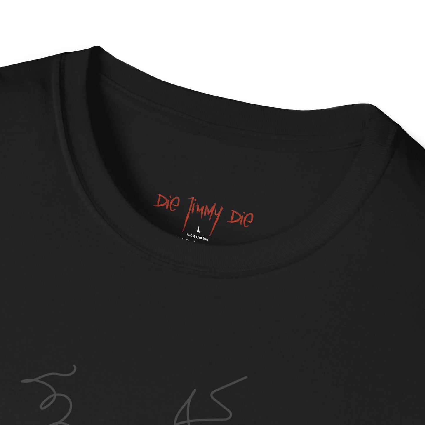 Die Jimmy Die - Space Jimmy - Gildan 64000 Unisex T-Shirt - Black edition (lighter)