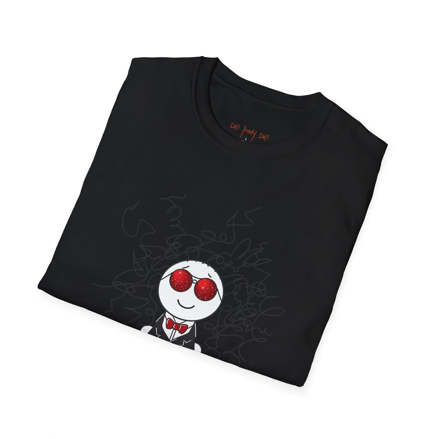Copy of Die Jimmy Die - Space Jimmy - Gildan 64000 Unisex T-Shirt - Black edition