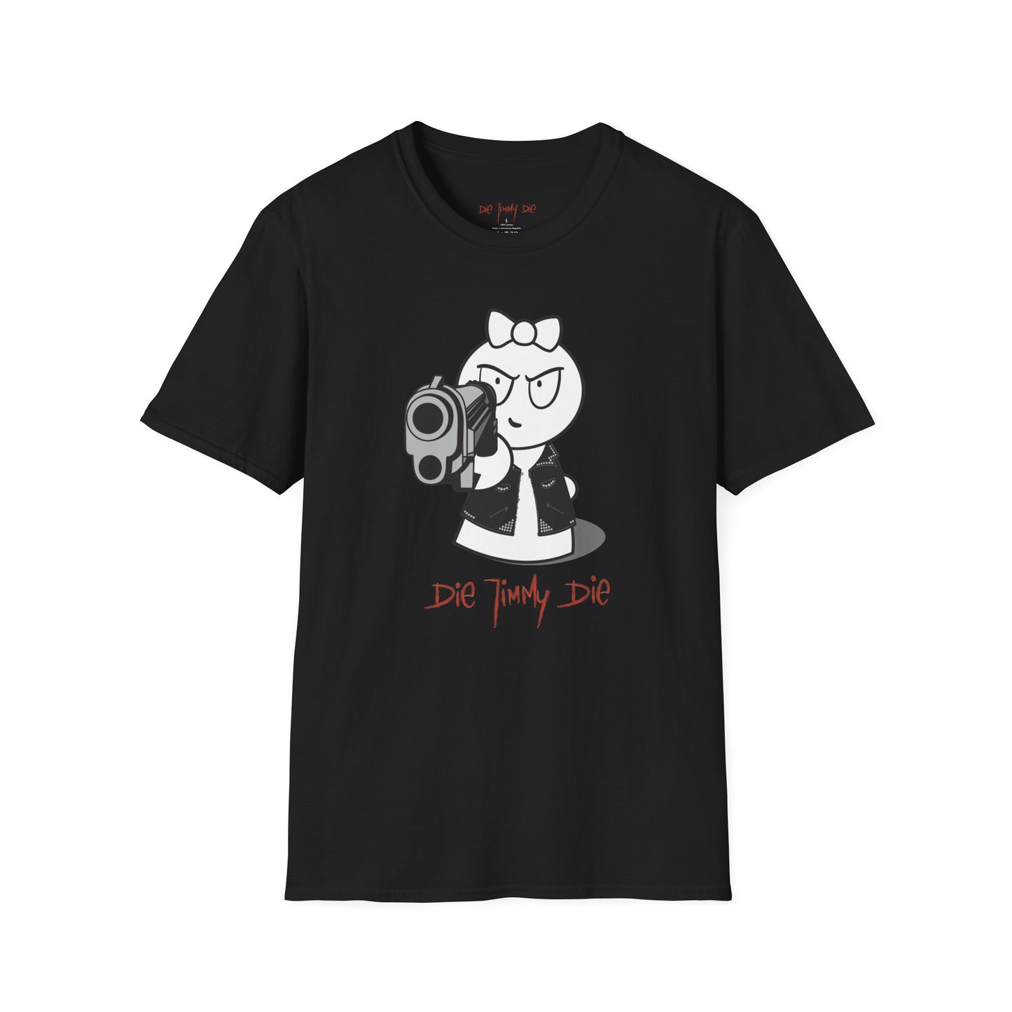 Badass Frankie - Gildan 64000 Unisex T-Shirt - DIE JIMMY DIE