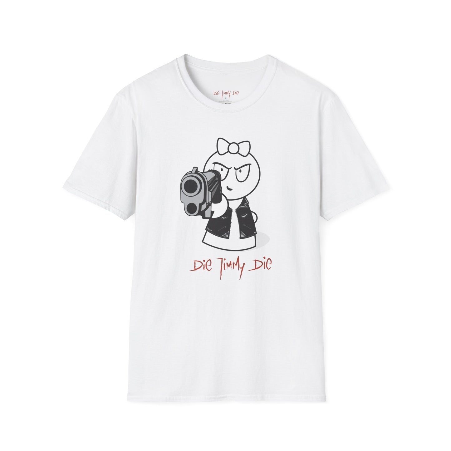 Badass Frankie - Gildan 64000 Unisex T-Shirt - DIE JIMMY DIE