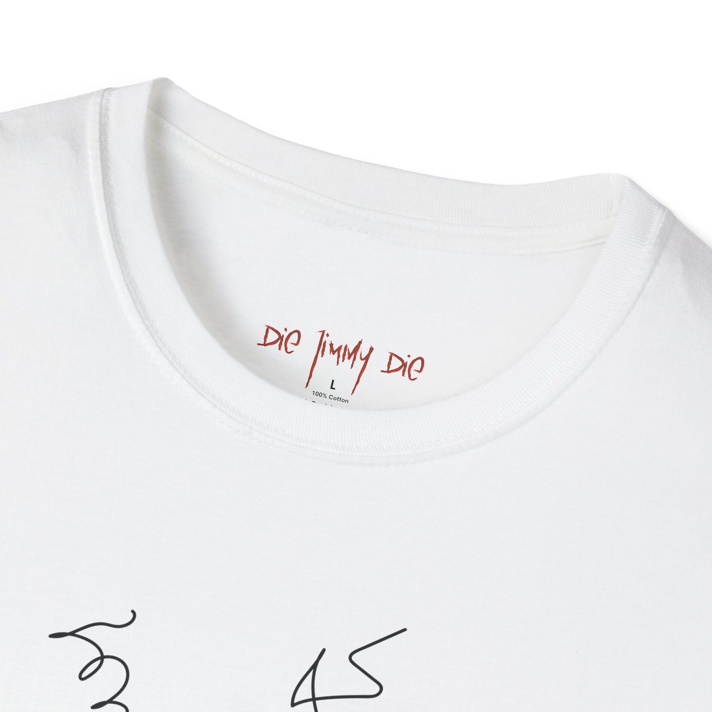 Die Jimmy Die - Space Jimmy - Gildan 64000 Unisex T-Shirt - White edition