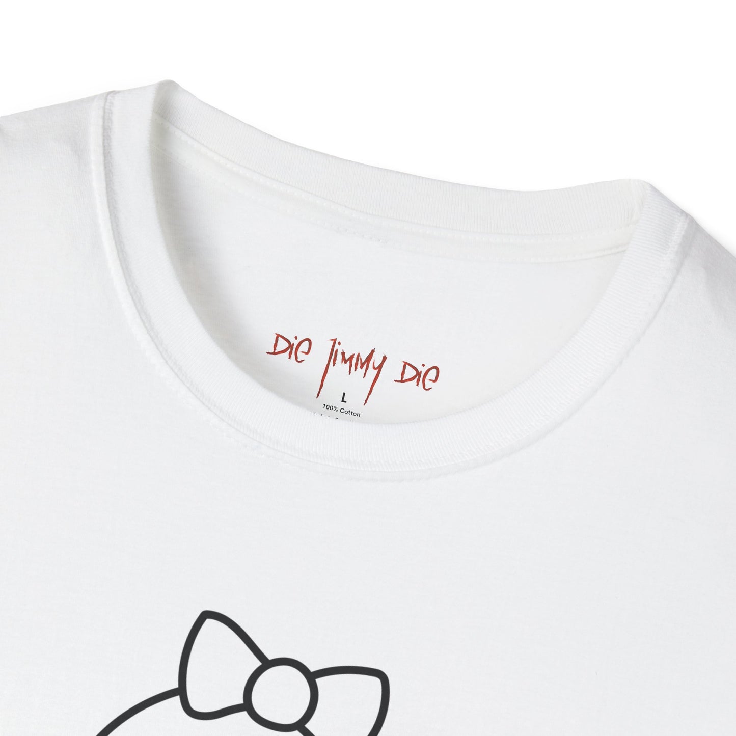Die Jimmy Die – Badass Frankie | Dark Humor Graphic Comic Tee, Collector Art Shirt, Gildan 64000 Unisex Tee