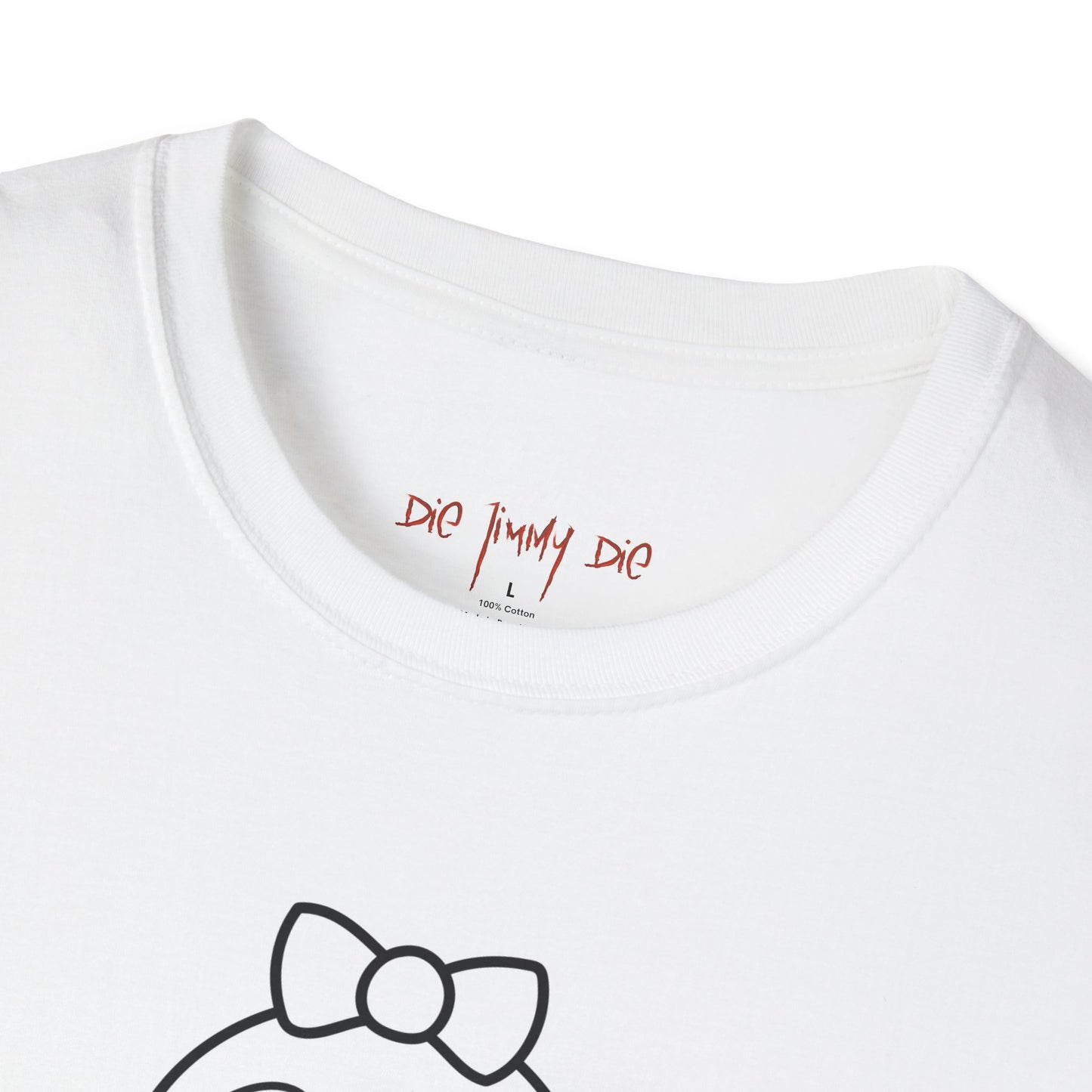 Die Jimmy Die “Sharp as an Axe Frankie” T-Shirt – Dark Humor Graphic Tee, Alt Gothic Streetwear, Cult Saga Apparel, Premium Unisex Gildan 64000 Cotton