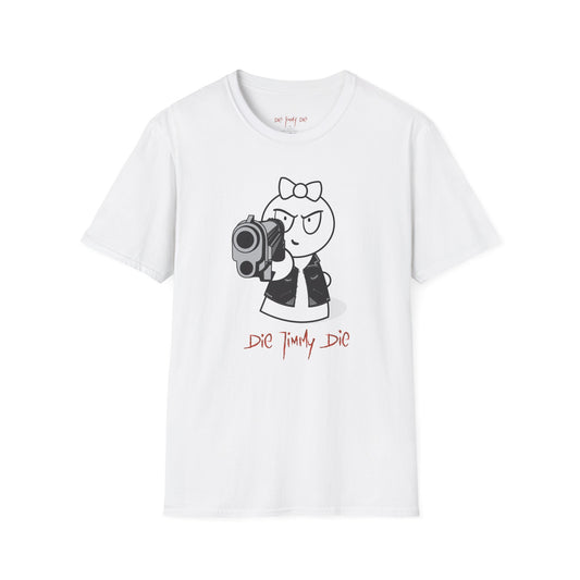 Badass Frankie - Gildan 64000 Unisex T-Shirt - DIE JIMMY DIE