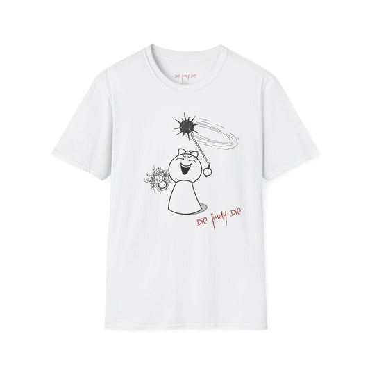 Die Jimmy Die – Frankie  “No More Miss Nice Girl - Voodoo Revenge ” T-Shirt | Comic Tee, Gildan 64000 Unisex Tee