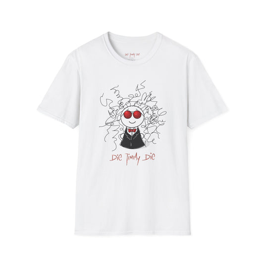Die Jimmy Die - Space Jimmy - Gildan 64000 Unisex T-Shirt - White edition